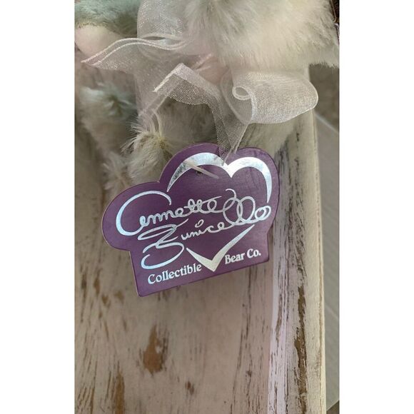 Vintage Green Mohair Bear - Picture 3 of 5